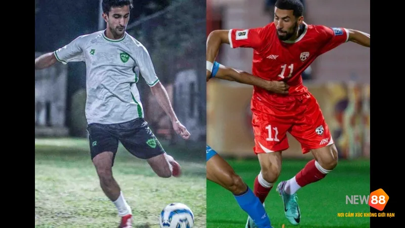 Cầu thủ Belarus U17 với sự quyết tâm vượt qua phòng ngự Na Uy U17 trên sân cỏ Cầu thủ Belarus U17 với sự quyết tâm vượt qua phòng ngự Na Uy U17 trên sân cỏ